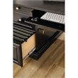 Pemberly Row Set of 2 L-Shaped Computer Desk & 2-Drawer Lateral File Cabinet