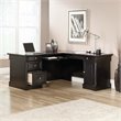 Pemberly Row Set of 2 L-Shaped Computer Desk & 2-Drawer Lateral File Cabinet