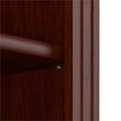Pemberly Row Set of 2 5-Shelf Bookcase & Lateral File Cabinet in Harvest Cherry