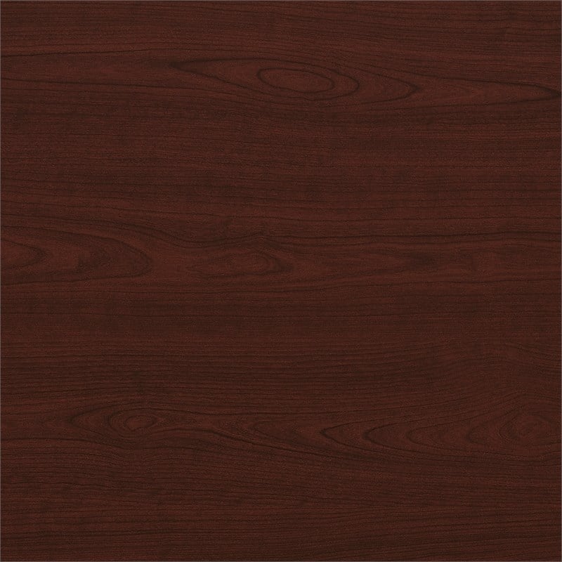 Pemberly Row Set of 2 5-Shelf Bookcase & Lateral File Cabinet in Harvest Cherry