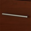 Pemberly Row Set of 2 Wood Lateral File Cabinet & L-Shaped Desk with Drawers