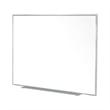 Pemberly Row Vinyl 5' x 6' Magnetic Projection Whiteboard in Gray