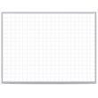 Pemberly Row Vinyl 3' x 4' Magnetic Whiteboard with 2