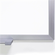 Pemberly Row Porcelain Whiteboard Aluminum Frame Magnetic 4x12ft 2PCs  w/Joiner