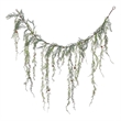 Pemberly Row 4' Weeping Cedar Artificial Christmas Garland in Green