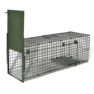 Pemberly Row Life Trap Mesh with 1 Door and 1&quot x 1&quot Mesh Hole Size in Green