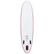 Pemberly Row Inflatable Stand Up Paddle Board Set in Red and White
