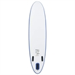 Pemberly Row Inflatable Stand Up Paddle Board Set in Blue and White