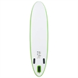Pemberly Row Inflatable Stand Up Paddleboard Set in Green and White