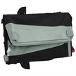 Pemberly Row Sturdy 66.1 lb Iron Bike Trailer in Black and Gray