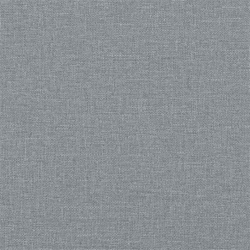 Pemberly Row Contemporary Engineered Wood Twin Bed Frame in Light Grey