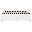 Pemberly Row Faux Leather California King Bed Frame in White
