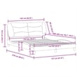 Pemberly Row Faux Leather Queen Engineered Wood Bed Frame in White