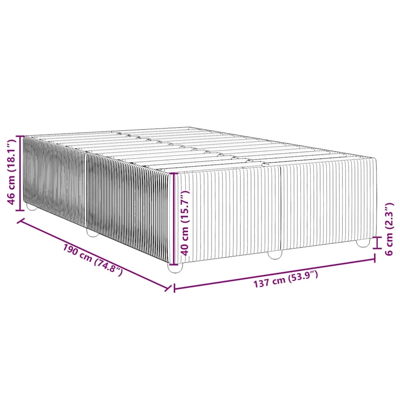 Pemberly Row Contemporary Engineered Wood Full Bed Frame in Dark Gray