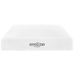 Pemberly Row 10&quot Modern Memory Foam California King Mattress in White