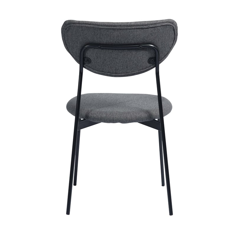 Pemberly Row Contemporary Fabric Upholstered Dining Chairs (Set of 2)