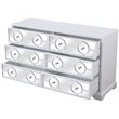 Pemberly Row Transitional 6 Drawer 60