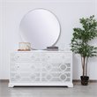 Pemberly Row Transitional 6 Drawer 60