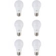Pemberly Row 2700K LED Nostalgic A19 Light Bulb in White (Set of 6)