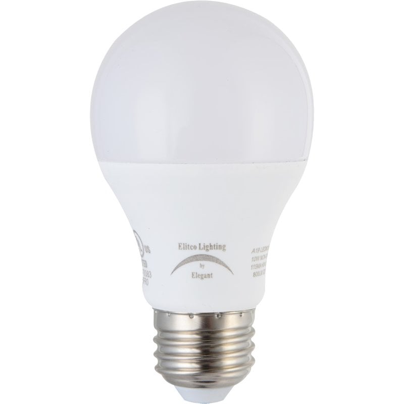 Pemberly Row 2700K LED Nostalgic A19 Light Bulb in White (Set of 6)