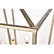 Pemberly Row 4-Light Transitional Metal Pendant in Vintage Gold