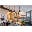 Pemberly Row 1-Light Transitional Metal Pendant in Oil Rubbed Bronze