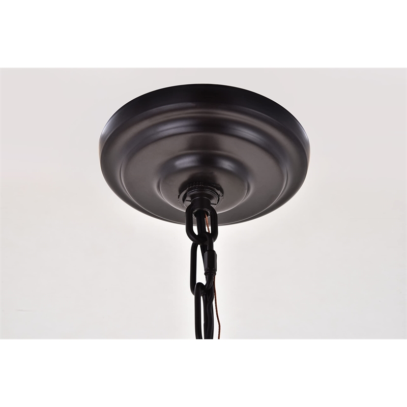 Pemberly Row 1-Light Transitional Metal Pendant in Chrome Finish