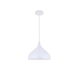 Pemberly Row 1 Light Transitional Aluminum Pendant in Black Finish