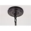 Pemberly Row 1-Light Modern Metal Pendant in Oil Rubbed Bronze