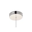 Pemberly Row 3-Light Modern Aluminum Pendant in Polished Nickel