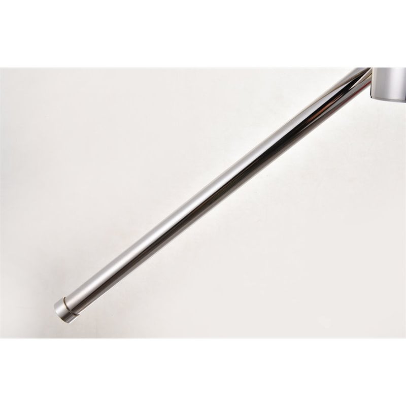 Pemberly Row 3-Light Modern Aluminum Pendant in Polished Nickel