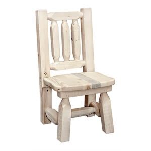 Pemberly Row 12&quot Modern Transitional Wood Child's Chair in Natural