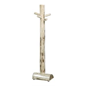 Pemberly Row Contemporary Transitional Wood Coat Tree in Natural