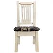 Pemberly Row Contemporary Transitional Wood Side Chair in Natural