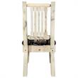 Pemberly Row Contemporary Transitional Wood Side Chair in Natural