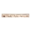 Pemberly Row Transitional 3ft Handcrafted Wood Coat Rack in Natural