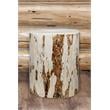 Pemberly Row Hand-Crafted Transitional Wood Cowboy Stump in Natural