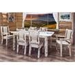 Pemberly Row Transitional Solid Wood Captain's Chair in Natural