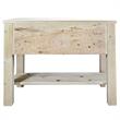 Pemberly Row 2 Drawers Transitional Wood Console Table in Natural