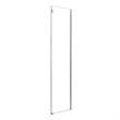 Pemberly Row Stainless Steel Corner Shower Kit Base and Door 32