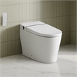 Pemberly Row 1.27/0.92 GPF Dual-Flush Smart Bidet Toilet with Built-in Tank