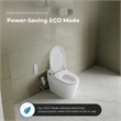 Pemberly Row 1.27/0.92 GPF Dual-Flush Smart Bidet Toilet with Built-in Tank