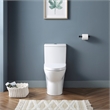 Pemberly Row 2-Pc 1.1/1.6 GPF Dual-Flush Elongated Toilet in White Seat Included