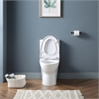 Pemberly Row 2-Pc 1.1/1.6 GPF Dual-Flush Elongated Toilet in White Seat Included