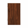 Pemberly Row Modern 6-Drawer Dresser with Large Fabric Drawers in Walnut