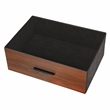 Pemberly Row Modern 6-Drawer Dresser with Large Fabric Drawers in Walnut