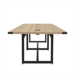 Pemberly Row Conference Table Sitting Height - 16' in Sand Dune