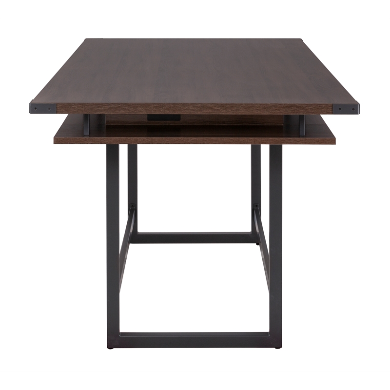 Pemberly Row Conference Table Standing Height - 8' in Southern Tobacco