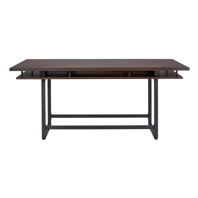 Pemberly Row Conference Table Standing Height - 8' in Southern Tobacco
