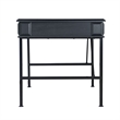 Pemberly Row Contemporary Wood Writing Desk with 3-Drawers in Brown
